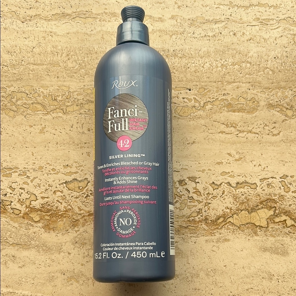 NEW Roux Fanci-Full Instant Hair Color in Silver Lining 42